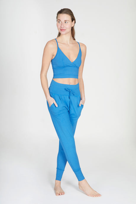 Yoga-Pants Cosy - sea