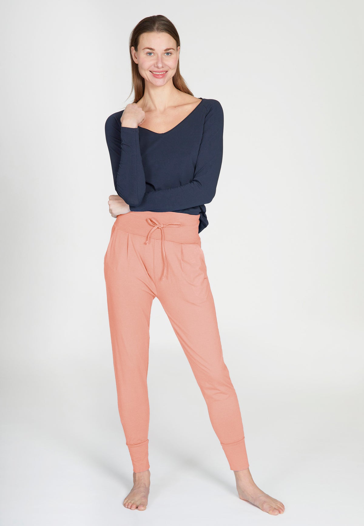 Yoga-Pants Cosy - rose