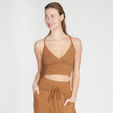 Crop-Top Love - maroon