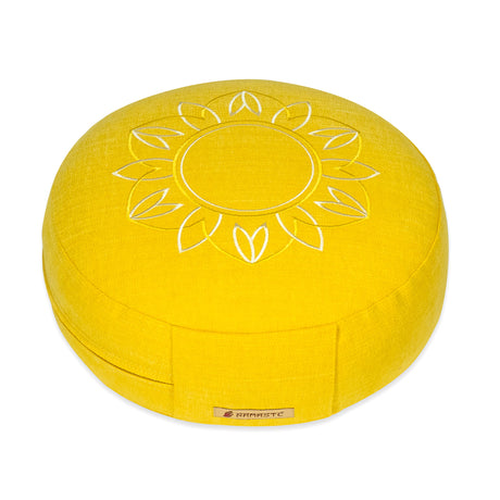 Meditationskissen Darshan Neo - Flower - Rund