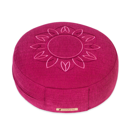 Meditationskissen Darshan Neo - Flower - Rund