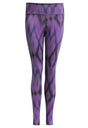Yoga-Leggings "Devi" - Ikat purple