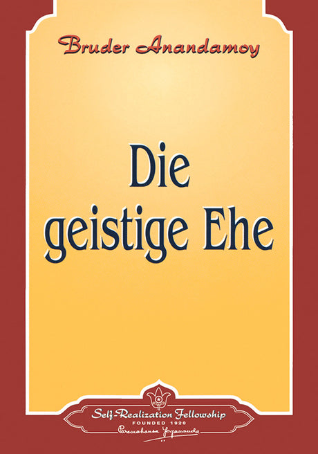 Die geistige Ehe von Brother Anandamoy