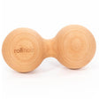 rollholz Faszienkugel - Massage-Doppelkugel aus Buche