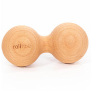 rollholz Faszienkugel - Massage-Doppelkugel aus Buche