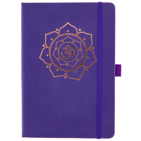Yoga Notizbuch A5 - OM lila