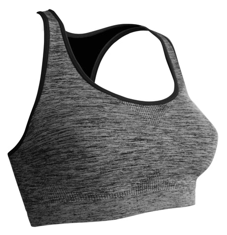 Fit-Bustier - anthrazit-melange