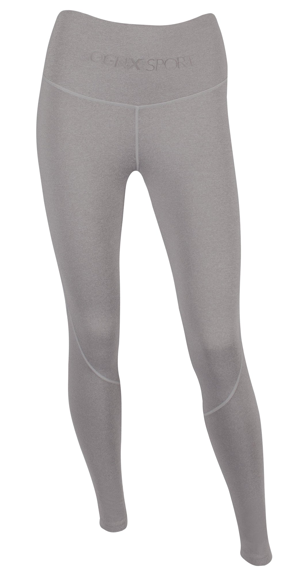 Function-Leggings - grey melange