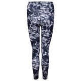 Yoga-Leggings Ganga 7/8 - elements, black