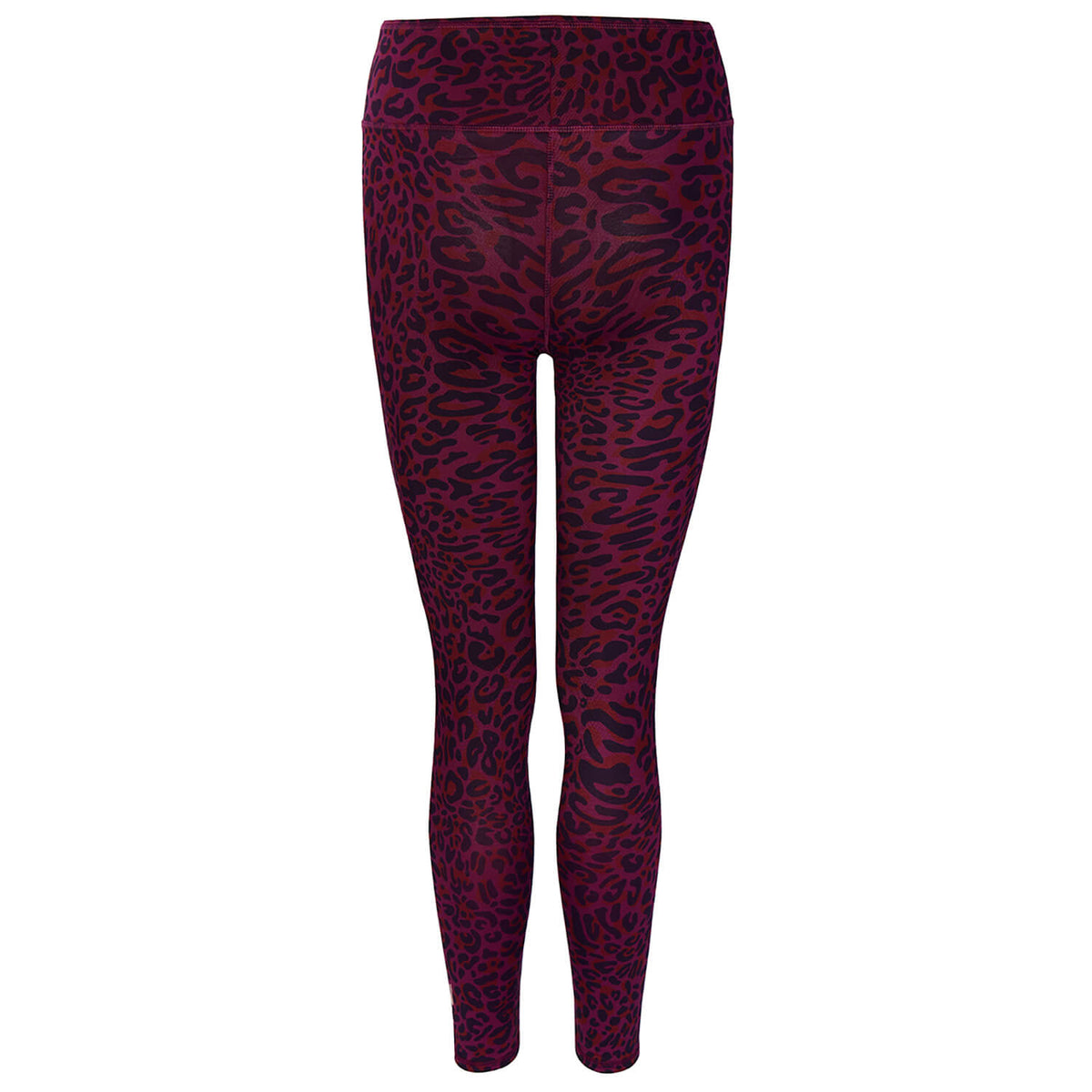 Yoga-Leggings Ganga 7/8 leo - ruby