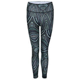 Ganga Leggings 7/8 - mandalay, green