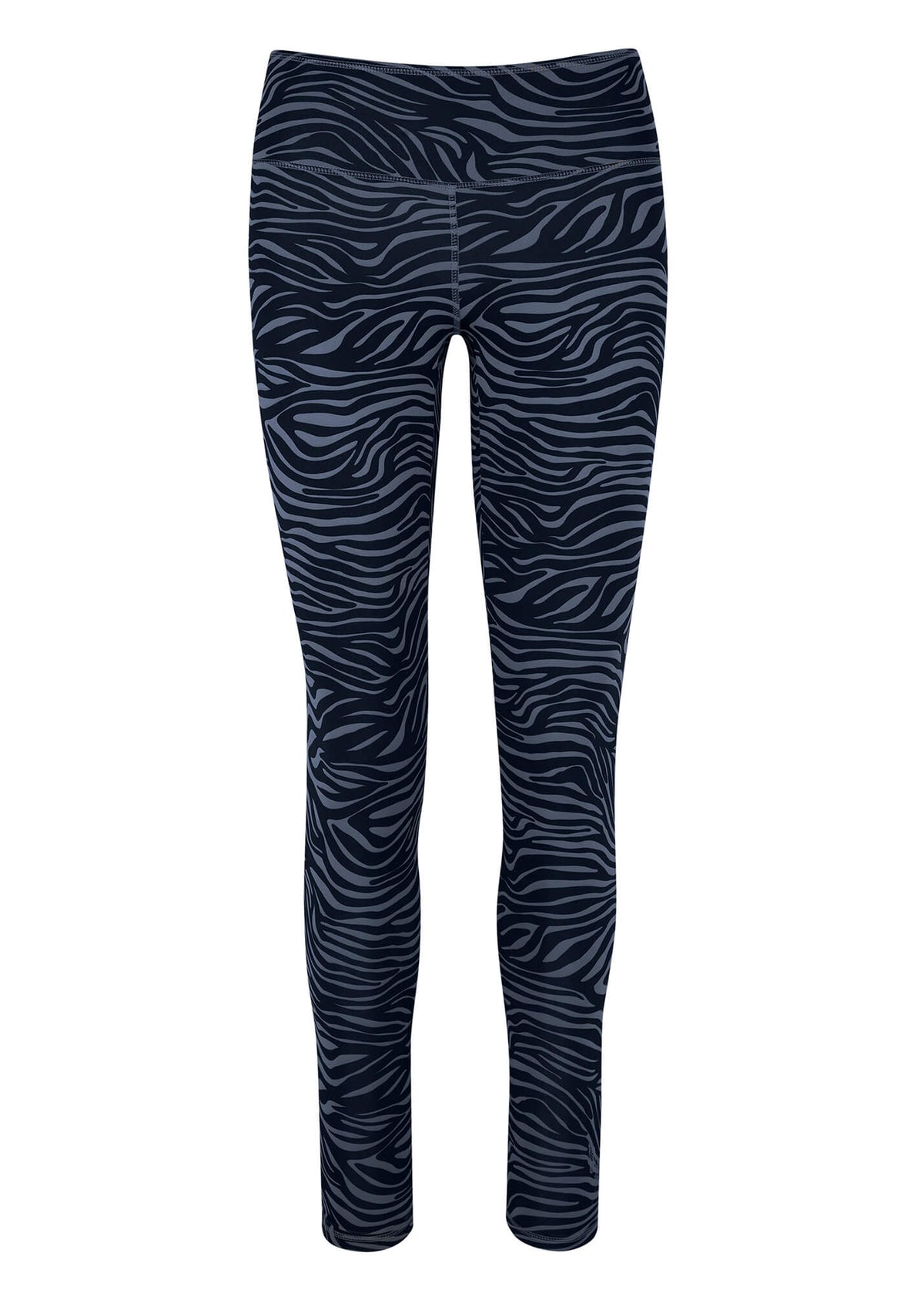 Yoga-Leggings Ganga 7/8 - zebra blue