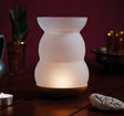 Räucherstövchen aus Glas - Blume des Lebens