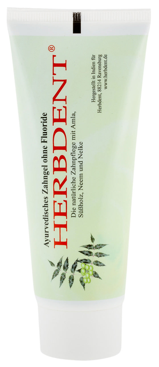 Herbdent, Ayurvedisches Zahngel ohne Fluoride, 80 ml