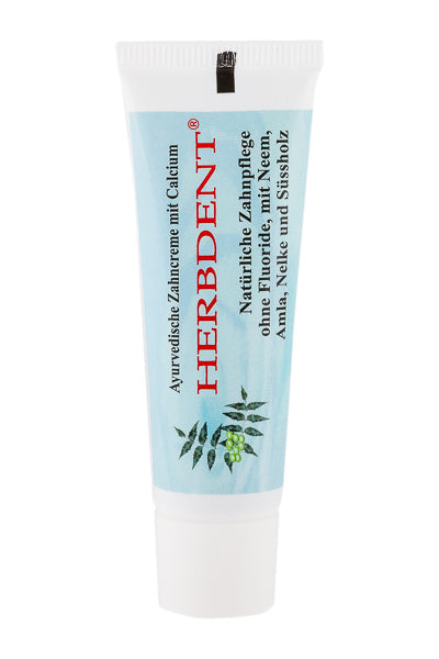 Herbdent, Ayurvedische Zahncreme, Reisetube, 24 g