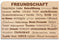 Postkarte aus Holz