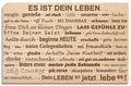Postkarte aus Holz