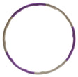 Hula-Reifen wave - violet/grey - steckbar