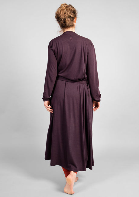 Mizar Kimono - Dark Purple