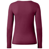 Langarm Shirt Mabu Chakra - berry