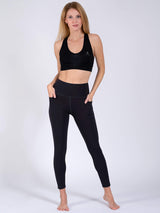 Yoga-Leggings Amalia - black