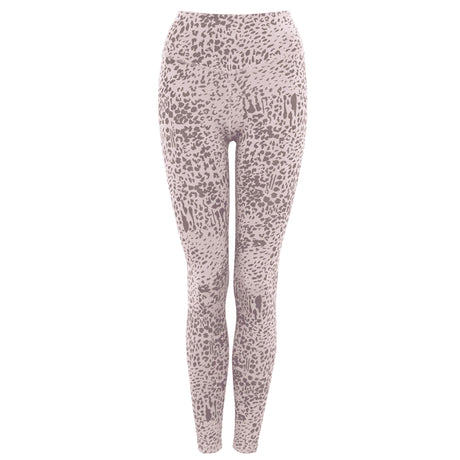 Yoga-Leggings Susan - animal creme grey