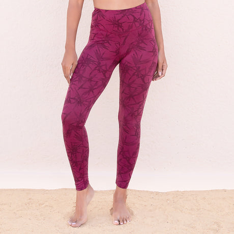 Yoga-Leggings Tosca - tencel berry