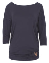 Yoga Longsleeve-Top Shula - anthracite