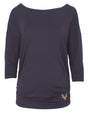 Yoga Longsleeve-Top Shula - anthracite
