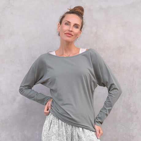 Longsleeve Yanti - agave