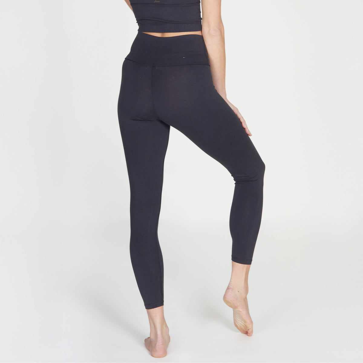 Yoga-Leggings Love - anthracite