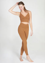 Yoga-Leggings Love - maroon