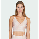 Lux Crop Top - snake rose