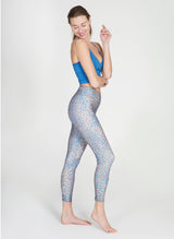 Yoga-Leggings Lux - sea snake