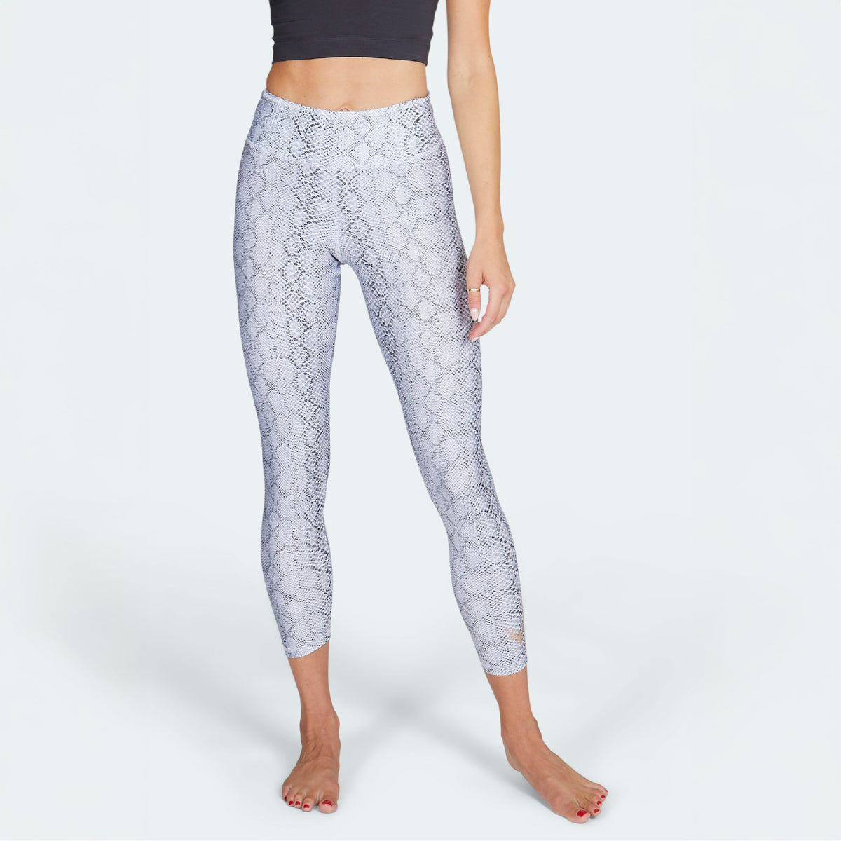Yoga-Leggings Lux - snake stone