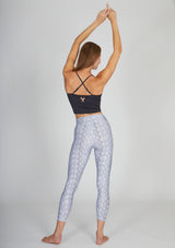 Yoga-Leggings Lux - snake stone