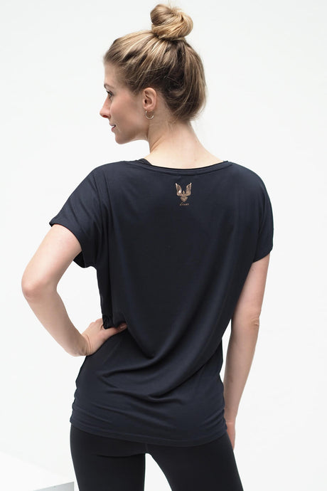 Yoga-T-Shirt "Manavi Tee" - anthracite