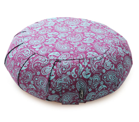 Meditationskissen - rund - vintage - cotton