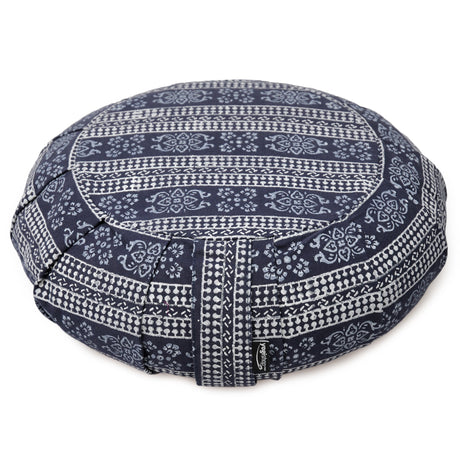 Meditationskissen - rund - vintage - cotton