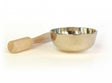 Mini Klangschale mit Holzklöppel, Ø 7,5 cm, 3,5 cm hoch