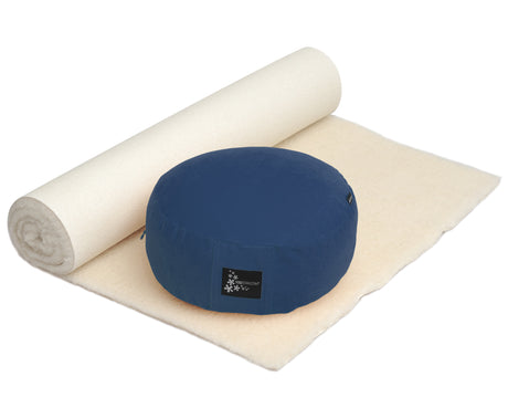Yoga-Set Comfort Edition - Meditation natur 75 x 200 cm