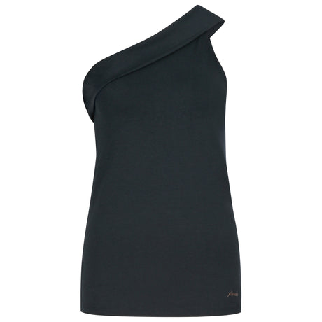 One Shoulder Top Maryam - anthracite