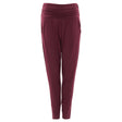 Yoga-Pants Mari bamboo - burgundy