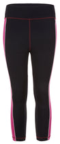 Active-Capri "Polly" - black/fuchsia
