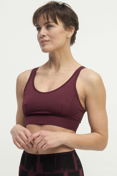 Yoga Bra Rami - ruby