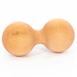 rollholz Faszienkugel - Massage-Doppelkugel aus Erle