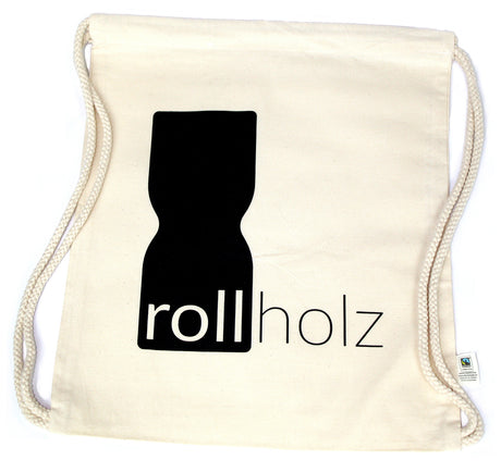 rollholz Fairtrade Bio-Baumwollbeutel