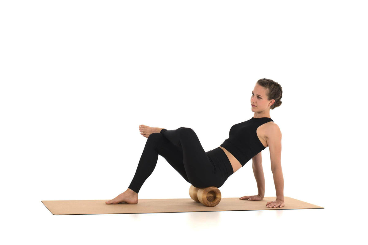 rollholz Faszienrolle - Massage-Rolle aus Holz