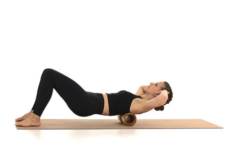 rollholz Faszienrolle - Massage-Rolle PRO aus Eiche