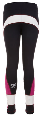 Active Leggings "Roxy" - black/fuchsia/white